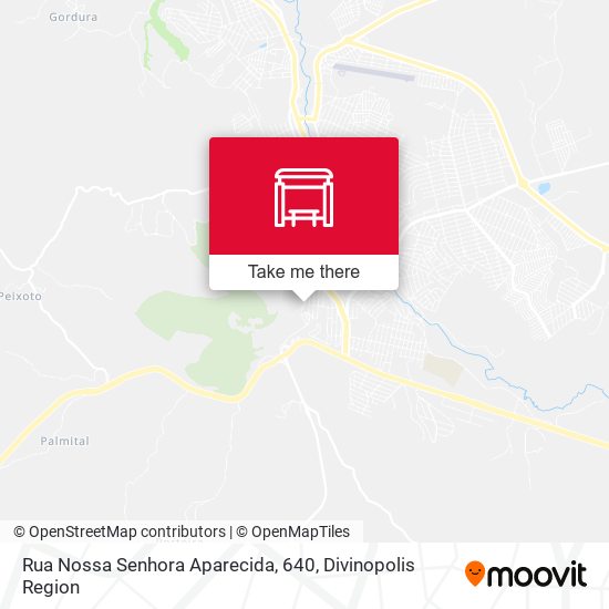 Rua Nossa Senhora Aparecida, 640 map
