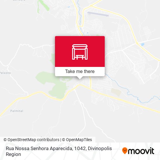 Rua Nossa Senhora Aparecida, 1042 map