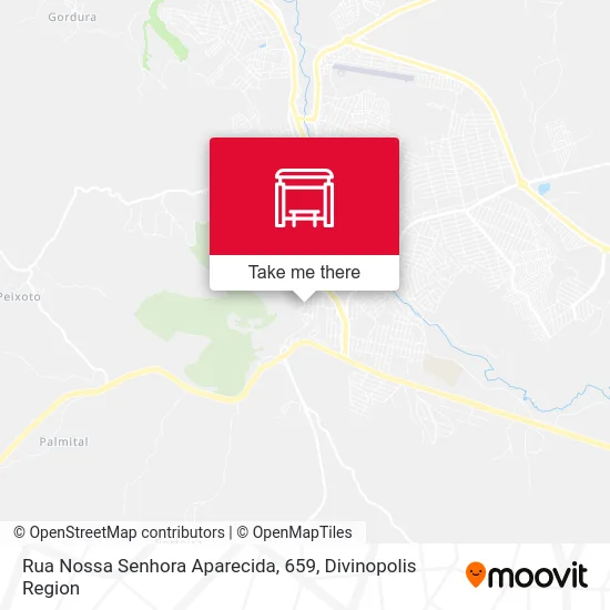 Rua Nossa Senhora Aparecida, 659 map