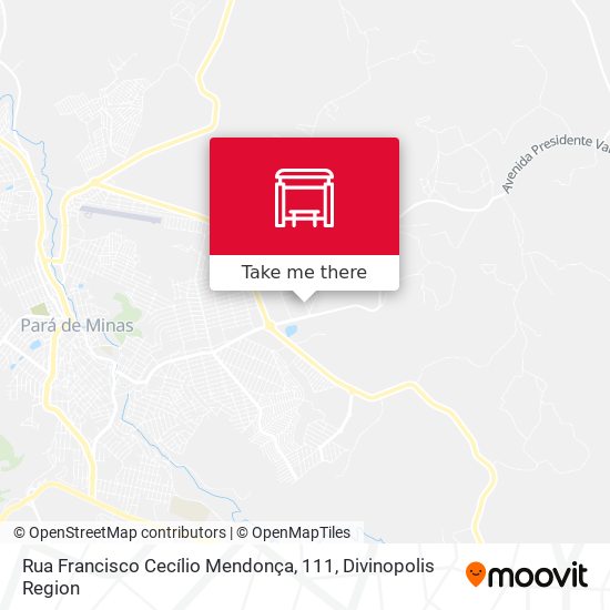 Rua Francisco Cecílio Mendonça, 111 map