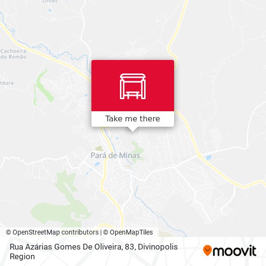 Rua Azárias Gomes De Oliveira, 83 map