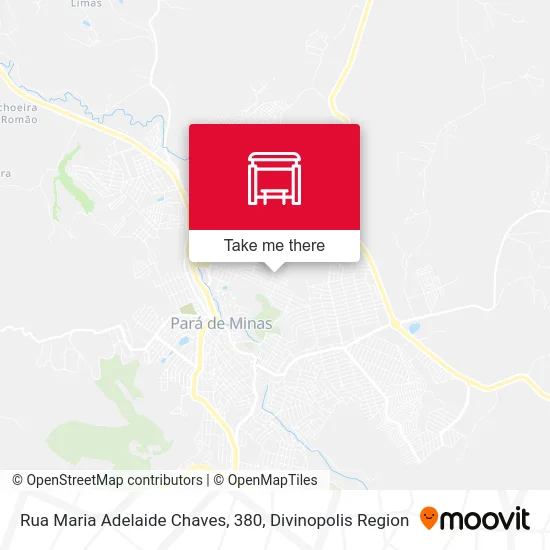 Rua Maria Adelaide Chaves, 380 map