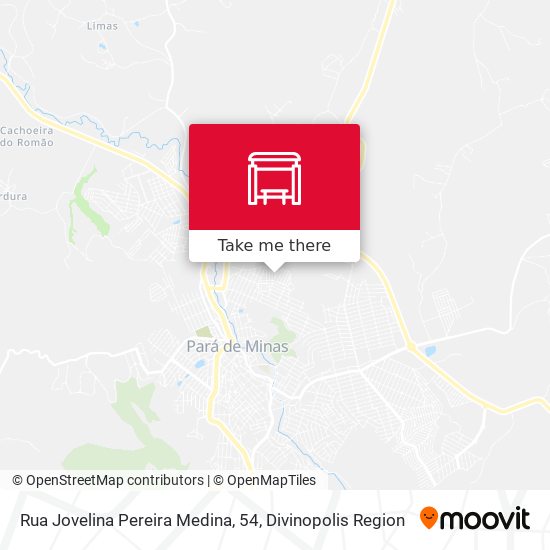Rua Jovelina Pereira Medina, 54 map