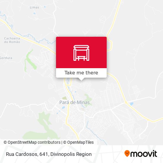 Rua Cardosos, 641 map