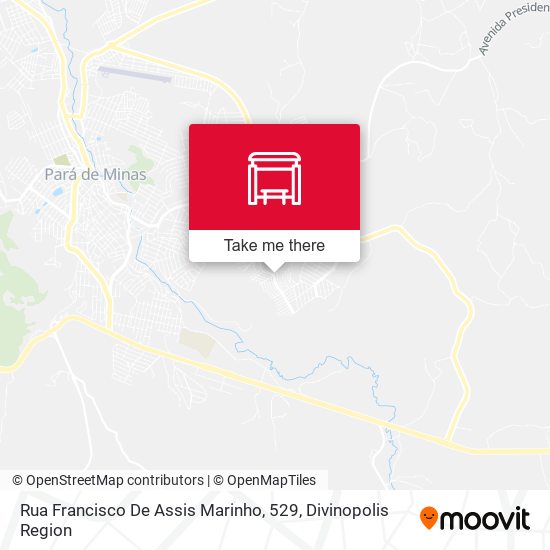 Rua Francisco De Assis Marinho, 529 map