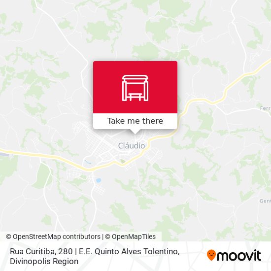 Rua Curitiba, 280 | E.E. Quinto Alves Tolentino map