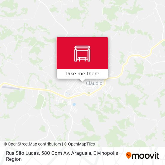 Mapa Rua São Lucas, 580 Com Av. Araguaia