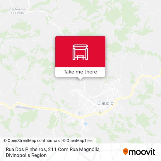Rua Dos Pinheiros, 211 Com Rua Magnólia map