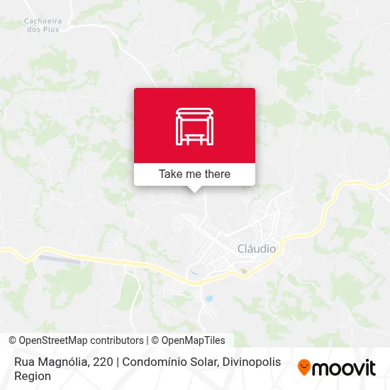 Rua Magnólia, 220 | Condomínio Solar map