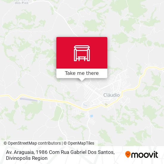 Av. Araguaia, 1986 Com Rua Gabriel Dos Santos map