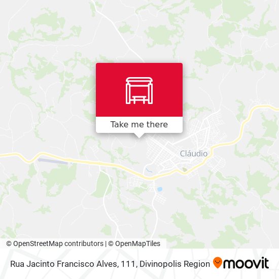 Rua Jacinto Francisco Alves, 111 map