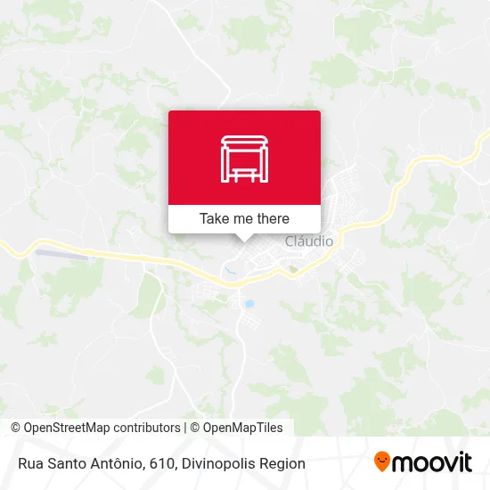 Rua Santo Antônio, 610 map