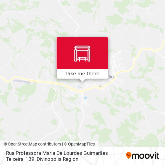 Mapa Rua Professora Maria De Lourdes Guimarães Teixeira, 139