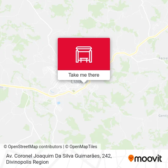 Av. Coronel Joaquim Da Silva Guimarães, 242 map