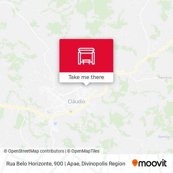 Rua Belo Horizonte, 900 | Apae map