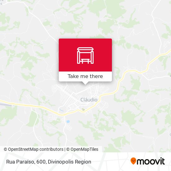 Rua Paraíso, 600 map