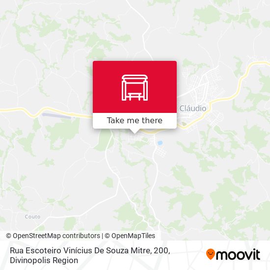 Mapa Rua Escoteiro Vinícius De Souza Mitre, 200