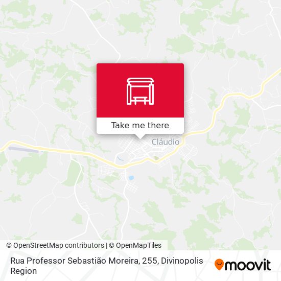 Rua Professor Sebastião Moreira, 255 map