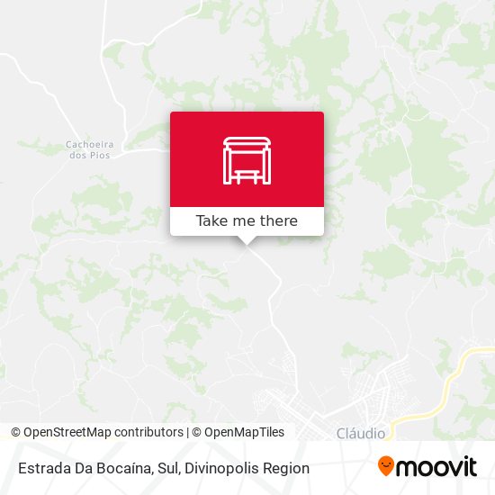 Estrada Da Bocaína, Sul map
