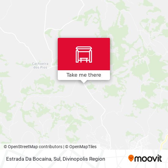 Estrada Da Bocaína, Sul map