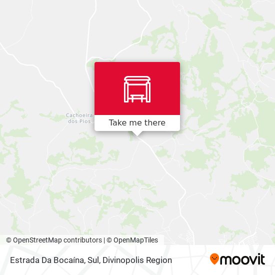 Estrada Da Bocaína, Sul map