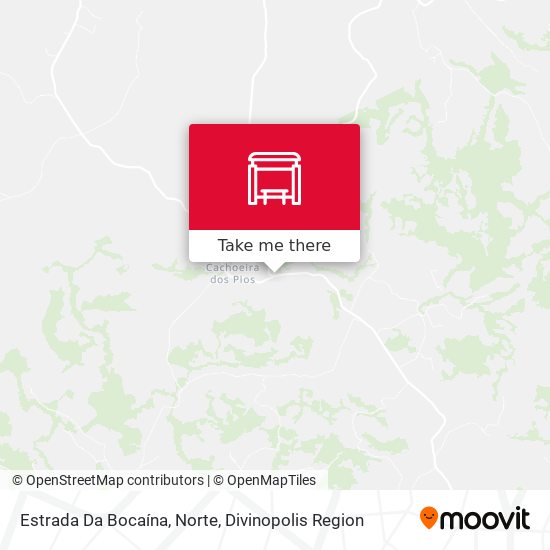 Estrada Da Bocaína, Norte map