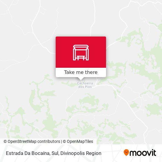 Estrada Da Bocaína, Sul map