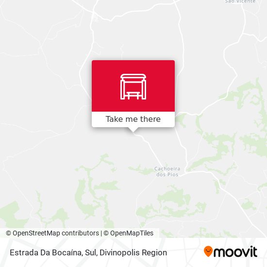 Estrada Da Bocaína, Sul map