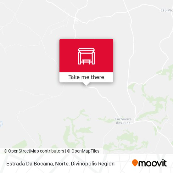 Estrada Da Bocaína, Norte map