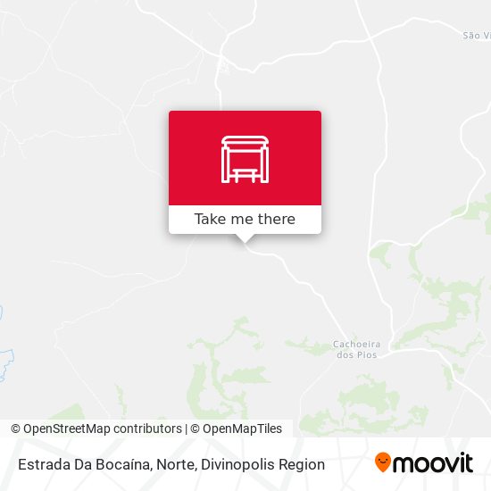 Estrada Da Bocaína, Norte map