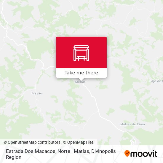 Estrada Dos Macacos, Norte | Matias map
