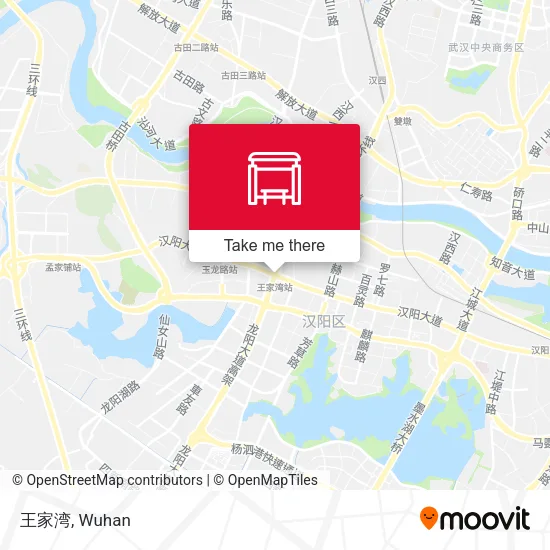 王家湾 map