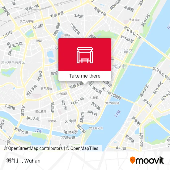 循礼门 map