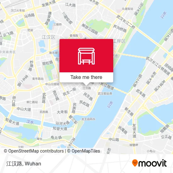 江汉路 map