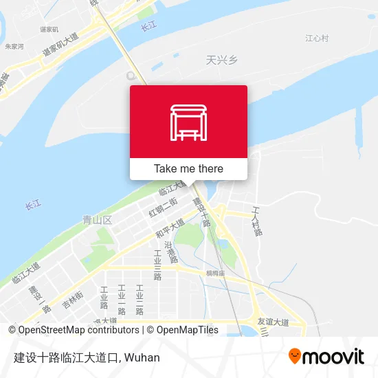建设十路临江大道口 map