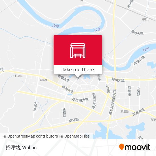 招呼站 map