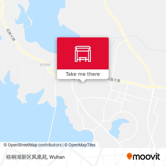 梧桐湖新区凤凰苑 map