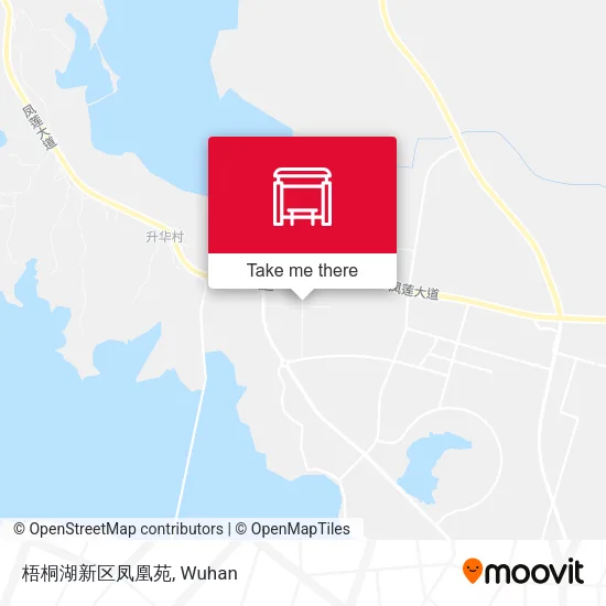 梧桐湖新区凤凰苑 map