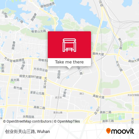 创业街关山三路 map