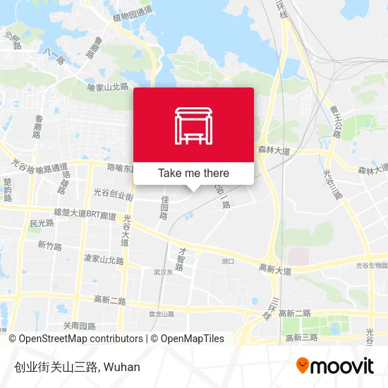 创业街关山三路 map