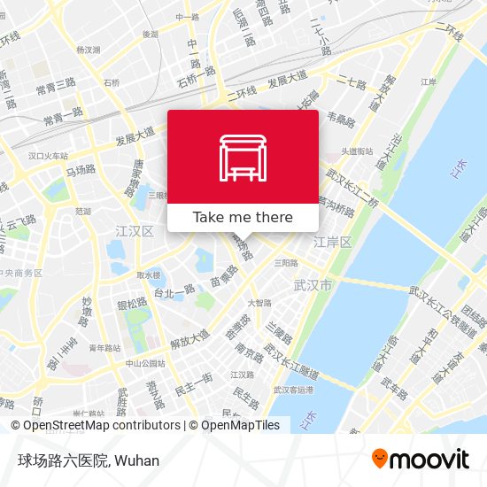 球场路六医院 map