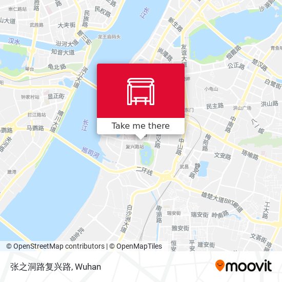 张之洞路复兴路 map
