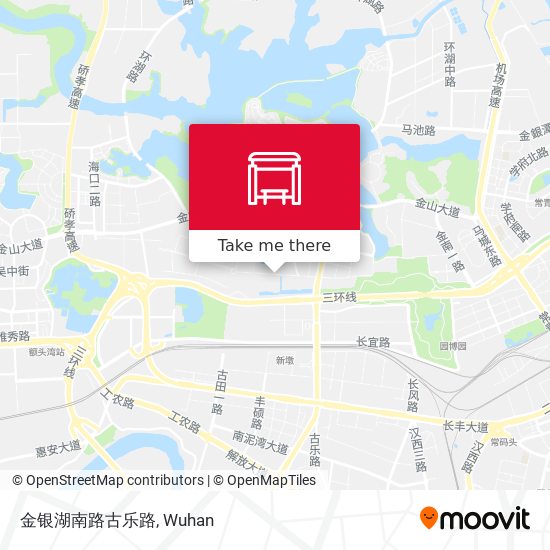 金银湖南路古乐路 map