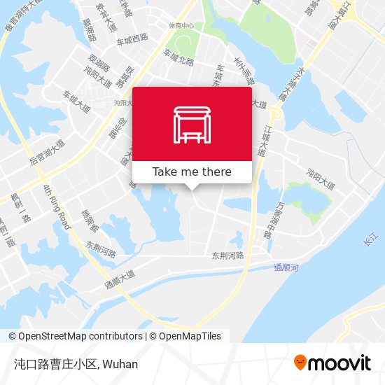 沌口路曹庄小区 map