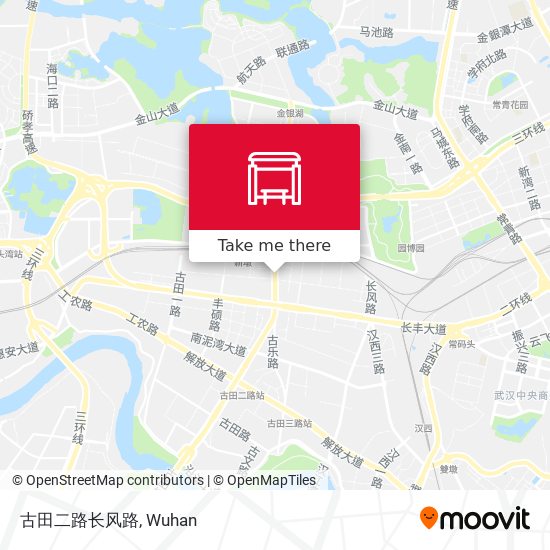 古田二路长风路 map