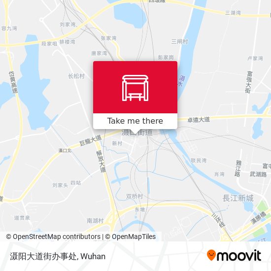 滠阳大道街办事处 map