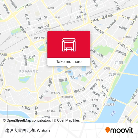 建设大道西北湖 map