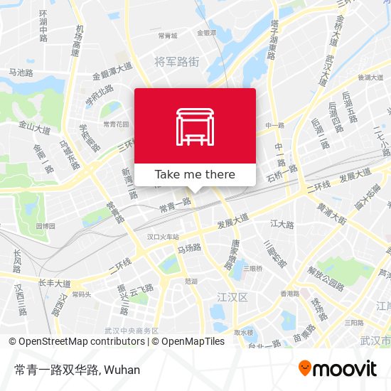 常青一路双华路 map
