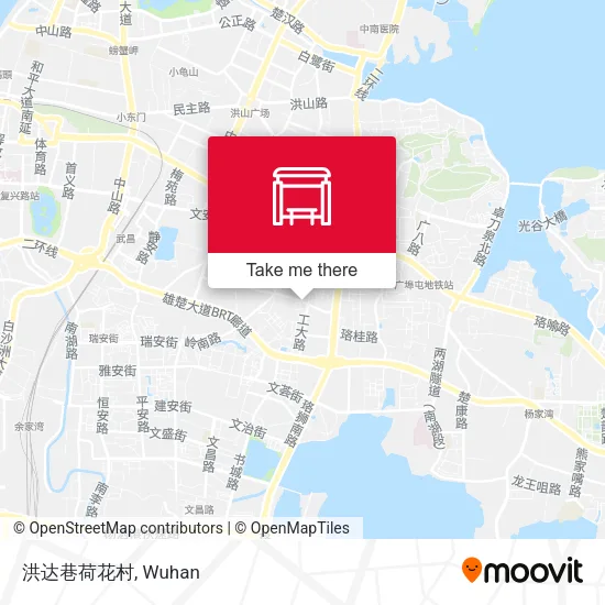洪达巷荷花村 map