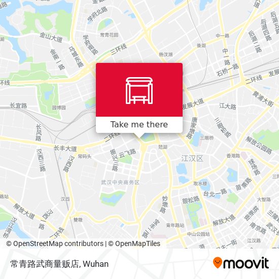 常青路武商量贩店 map